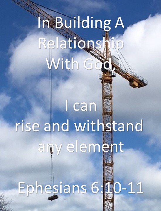 Building Crane to build a building