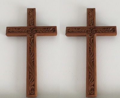 Two of the same crossess.