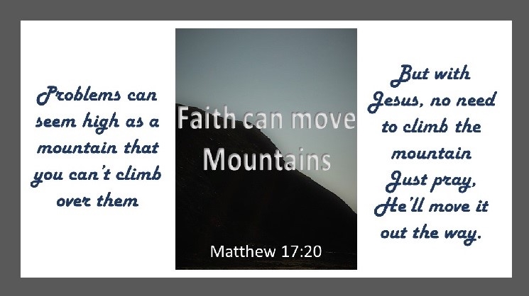 Faith And Mountains