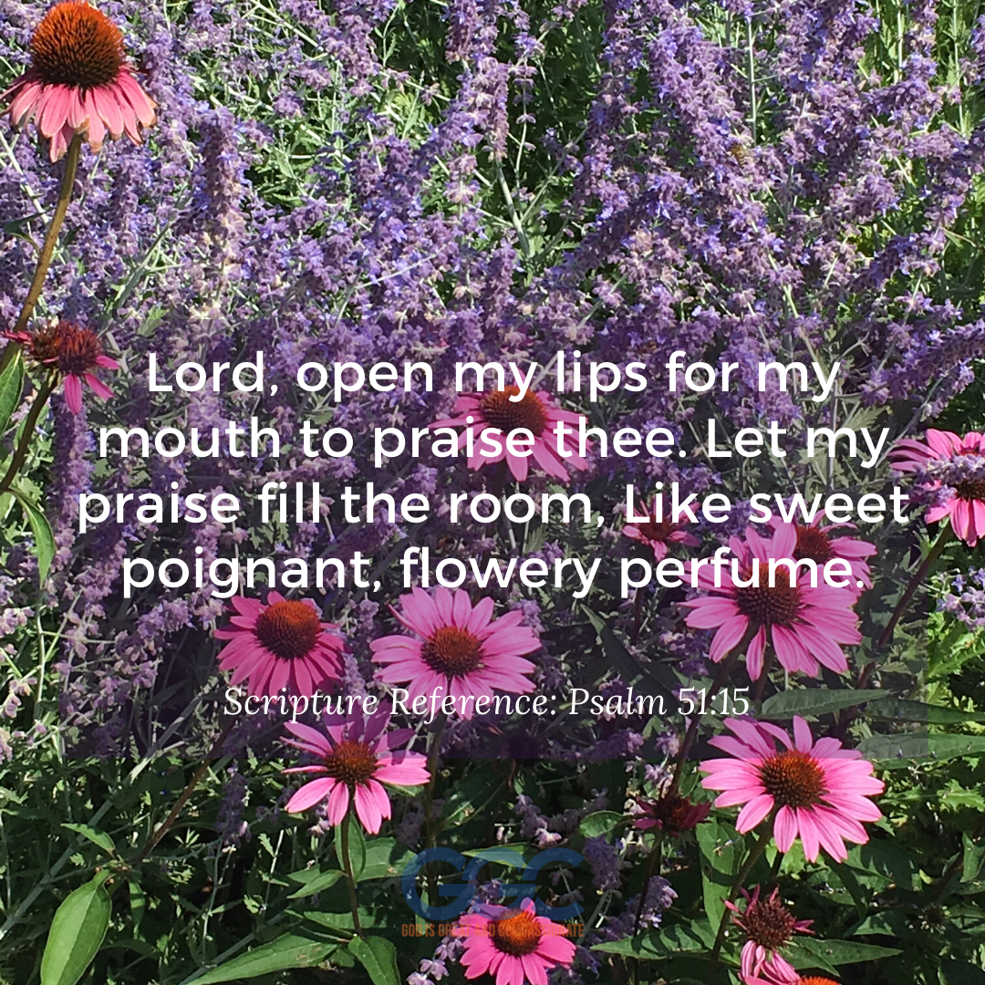Let My Praise Fill The Room Like A&nbsp;Fragrance